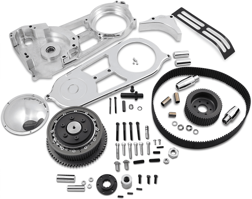 BELT DRIVES LTD. 1120-0231 Belt Drive - 2" - Polished - '90-'06 Touring — image 1 of 2