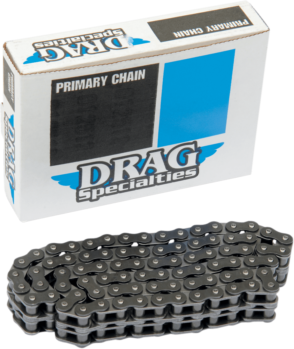 DRAG SPECIALTIES 1120-0284 Primary Chain - #428-2 x 86