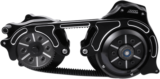 BELT DRIVES LTD. 1120-0357 Open Belt Drive - 2" - Black - '07-'16 Big Twins