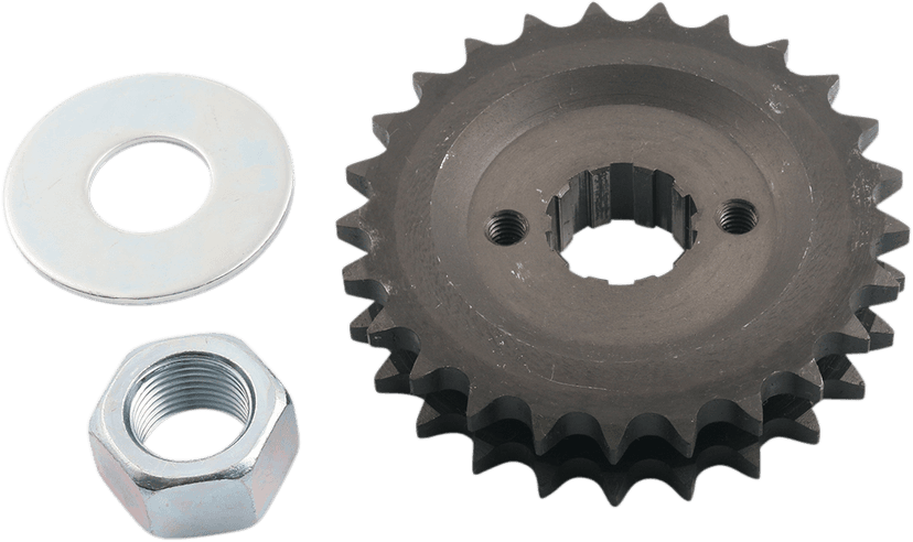 BELT DRIVES LTD. 1120-0412 Solid Primary Sprocket Kit - 25T - Big Twin — image 1 of 2