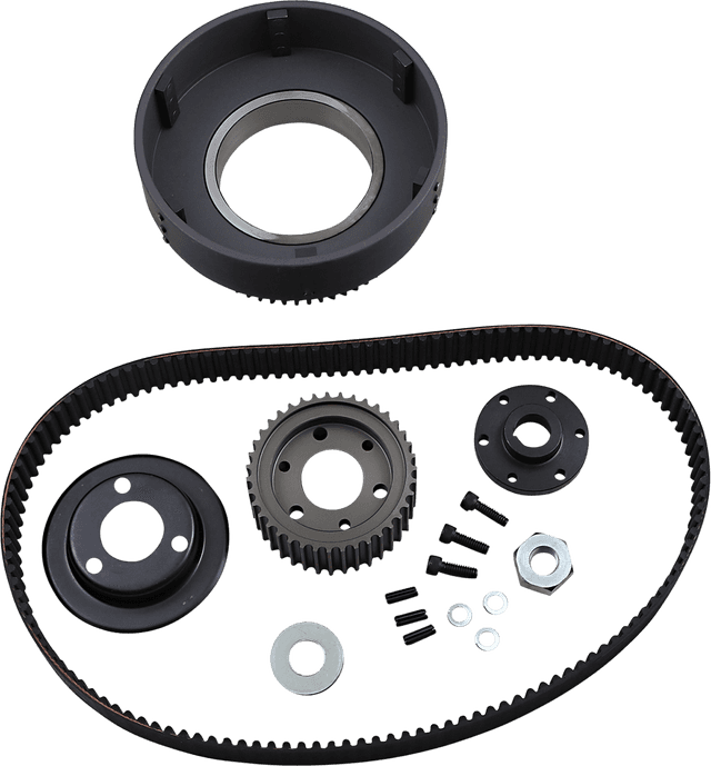 BELT DRIVES LTD. 1120-0422 Belt Drive Kit - 1-1/2" - 8 mm - '41-'54