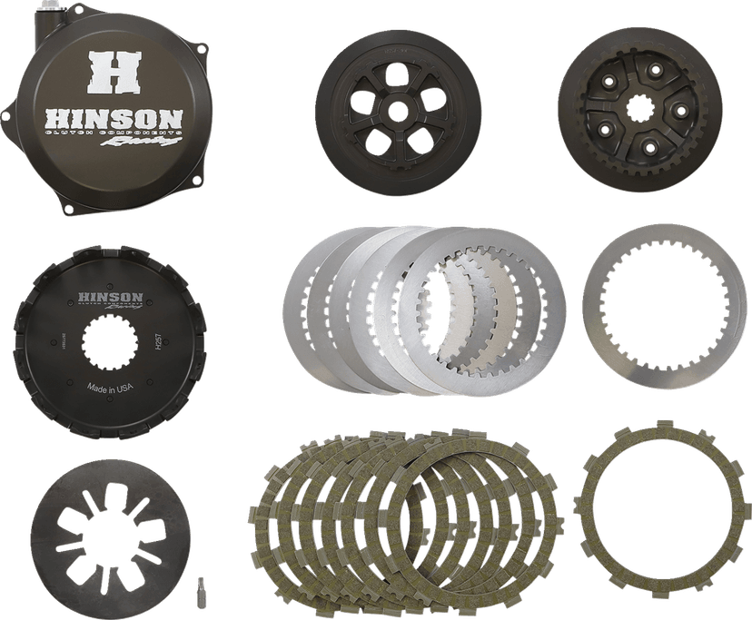 HINSON RACING 1130-0634 Complete Billetproof Conventional Clutch Kit - KX250/X/XC