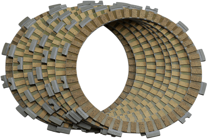 HINSON RACING 1131-2838 Clutch Plate Kit - Fiber - Honda/Kawasaki/Polaris