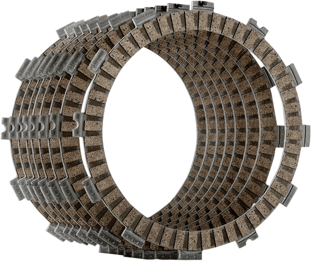 HINSON RACING 1131-3151 Clutch Plate Kit - Fiber - Kawasaki
