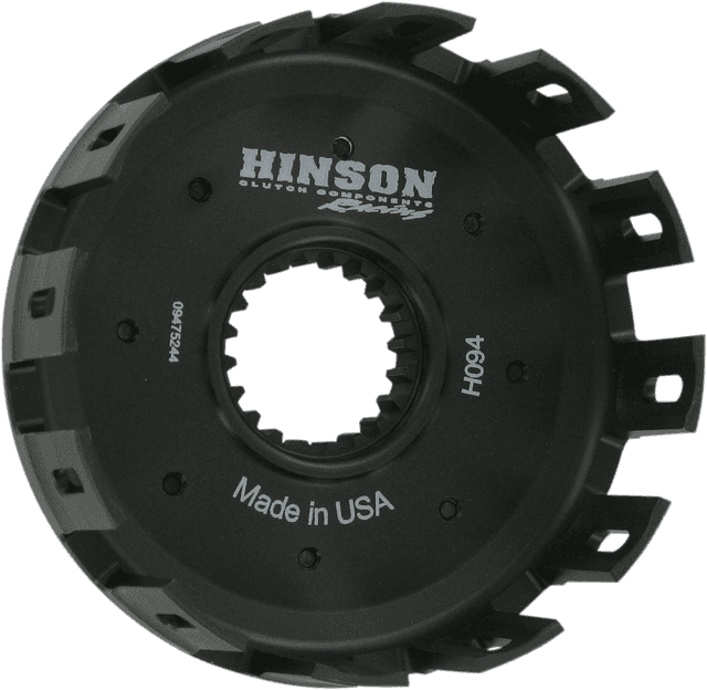 HINSON RACING 1132-0127 Billetproof Clutch Basket - With Cushions - Honda