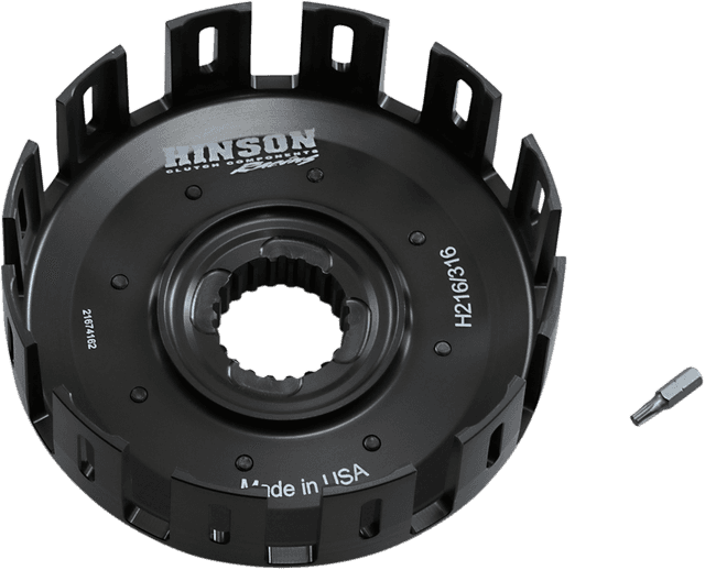 HINSON RACING 1132-0859 Billetproof Clutch Basket - With Cushions - Yamaha — image 1 of 2
