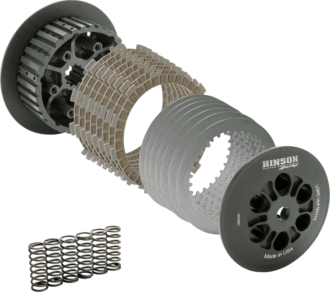 HINSON RACING 1132-1996 Inner Hub with Pressure Plate - TF-250 X/E