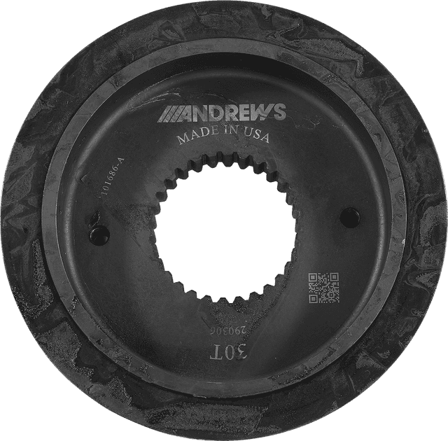 ANDREWS 1201-0227 Transmission Belt Pulley - 30T - '06-'17 Harley-Davidson
