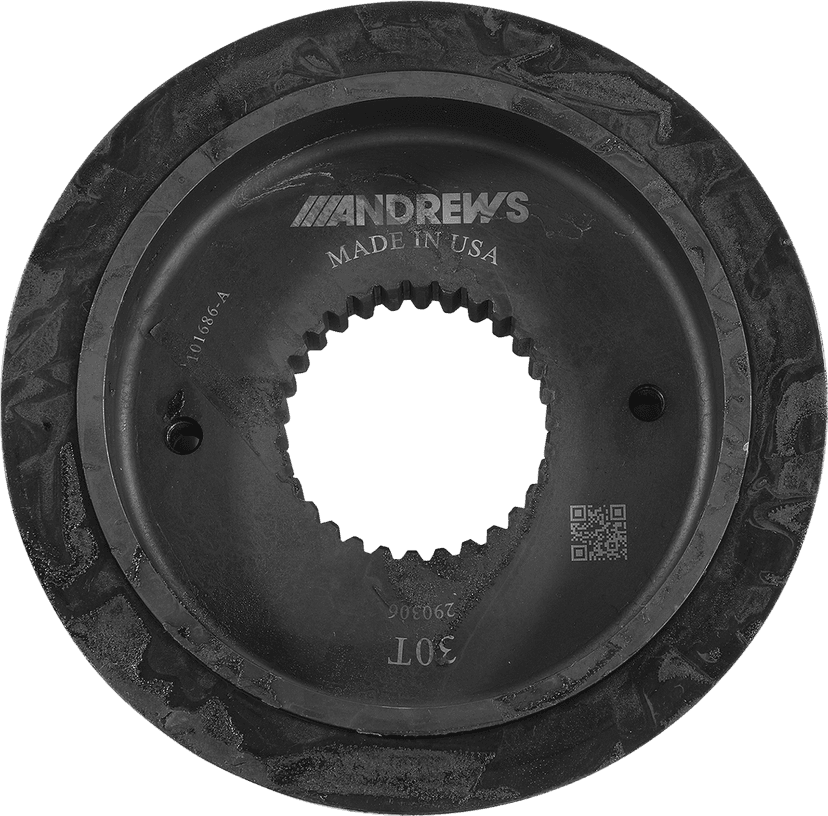 ANDREWS 1201-0227 Transmission Belt Pulley - 30T - '06-'17 Harley-Davidson