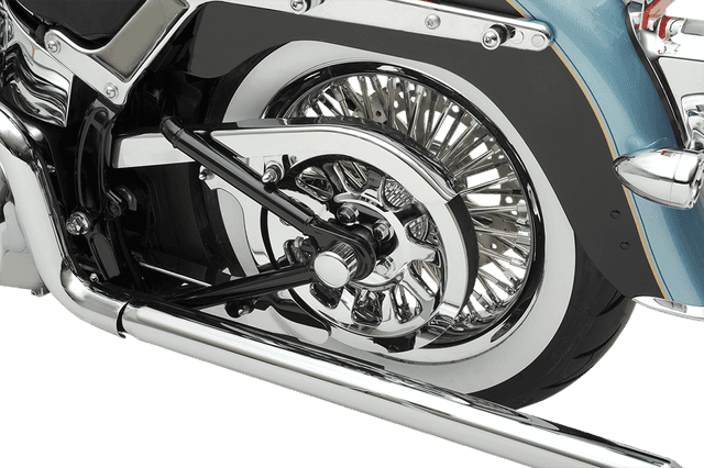 DRAG SPECIALTIES 1201-0542 Chrome Rear Pulley - 66 Tooth - FLS/FXS — image 2 of 2