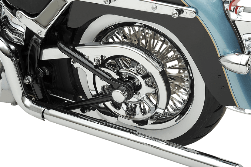 DRAG SPECIALTIES 1201-0542 Chrome Rear Pulley - 66 Tooth - FLS/FXS — image 2 of 2