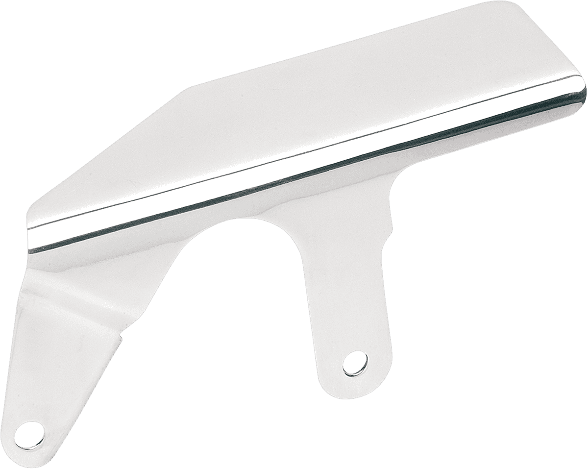 DRAG SPECIALTIES 1202-0019 Shorty Upper Belt Guard - Chrome
