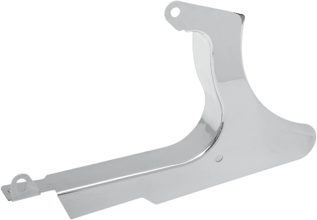 DRAG SPECIALTIES 1202-0070 Lower Belt Guard - '00-'05 FXST, '00-'06 FLST - Chrome
