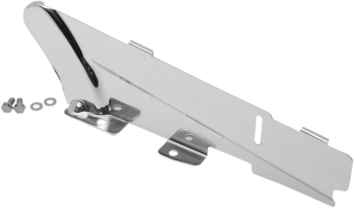 DRAG SPECIALTIES 1202-0107 Lower Belt Guard - '07-'17 FXD/FXDWG/FLD - Chrome