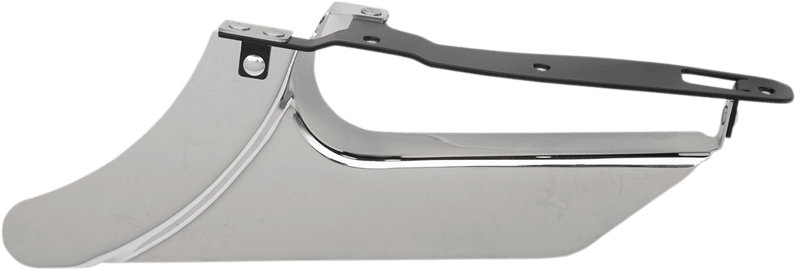 DRAG SPECIALTIES 1202-0123 Low Rear Belt Guard - '14-'22 XL - Chrome