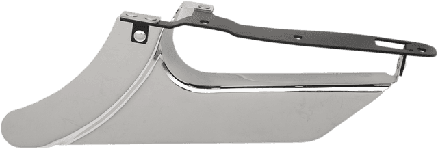 DRAG SPECIALTIES 1202-0123 Low Rear Belt Guard - '14-'22 XL - Chrome