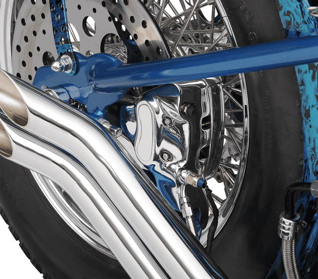 DRAG SPECIALTIES 1203-4401 Rear Caliper - 4 Piston - '00-'05 FXST — image 1 of 2