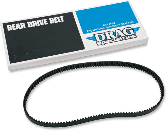 DRAG SPECIALTIES 1204-0050 Rear Drive Belt - 133 Tooth - 1-1/2"