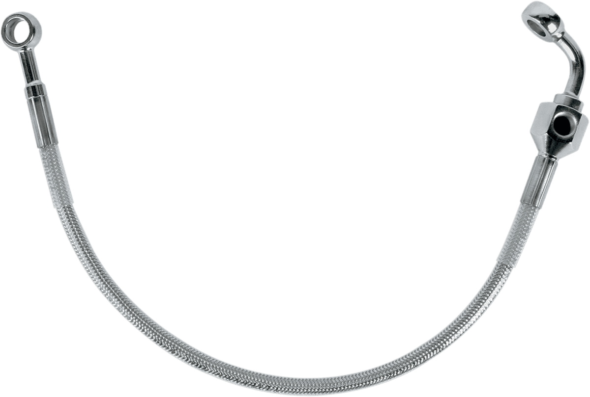 DRAG SPECIALTIES 1204-2736 Brake Line - Rear - Stainless Steel