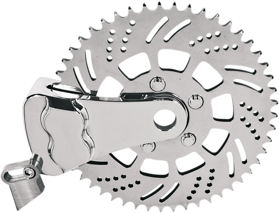 HAWG HALTERS 1210-0111 Sprocket Brake Caliper - Left - Chrome