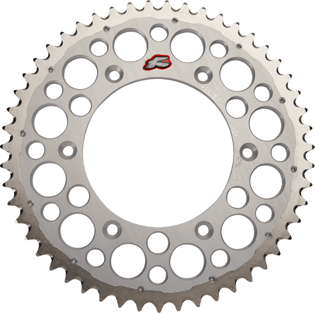 RENTHAL 1210-0254 Twinring™ Rear Sprocket - 51 Tooth - Silver