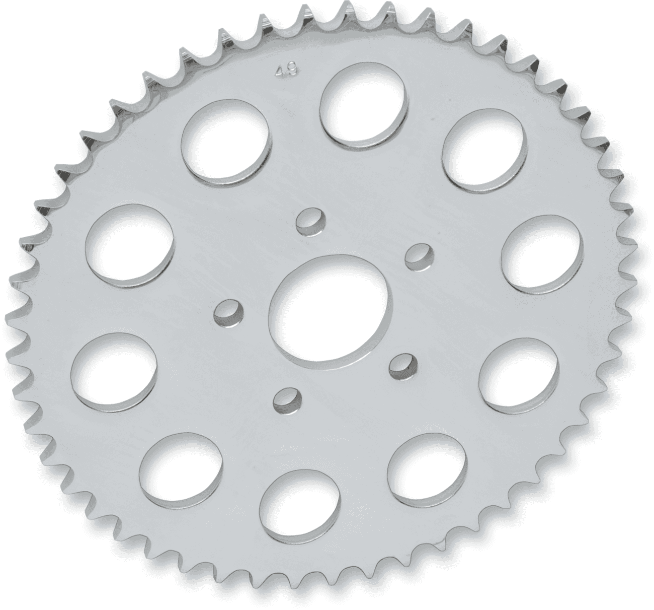 DRAG SPECIALTIES 1210-0364 Rear Sprocket - Flat - 48 Tooth - Chrome - Big Twin