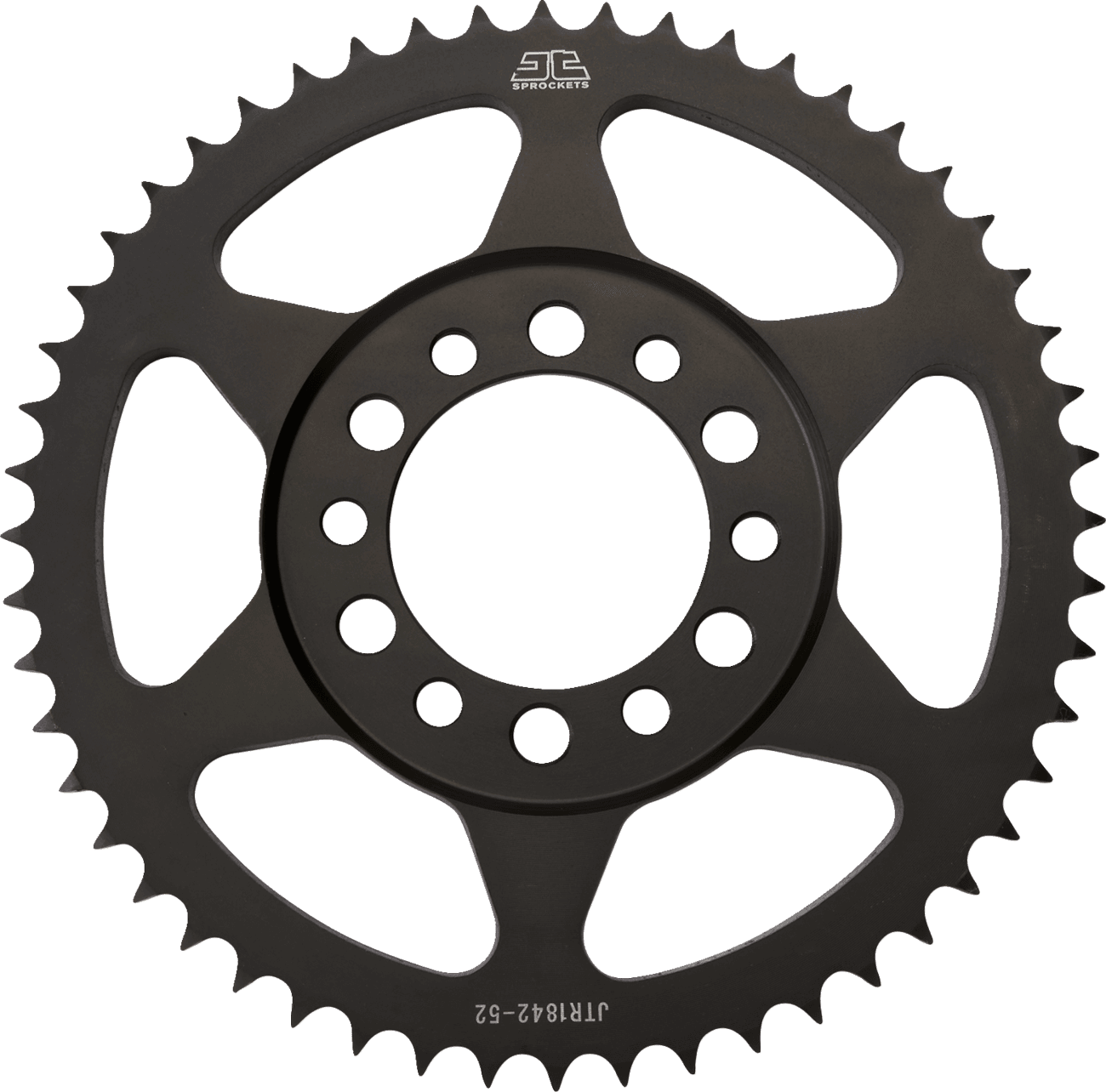 JT SPROCKETS 1210-0418 Rear Sprocket - 52 Tooth - Yamaha