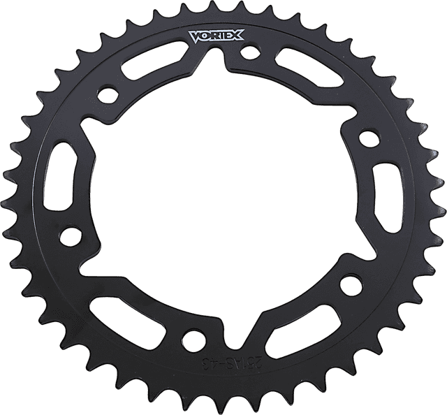 VORTEX 1210-0528 Steel Rear Sprocket - 43 Tooth - Honda
