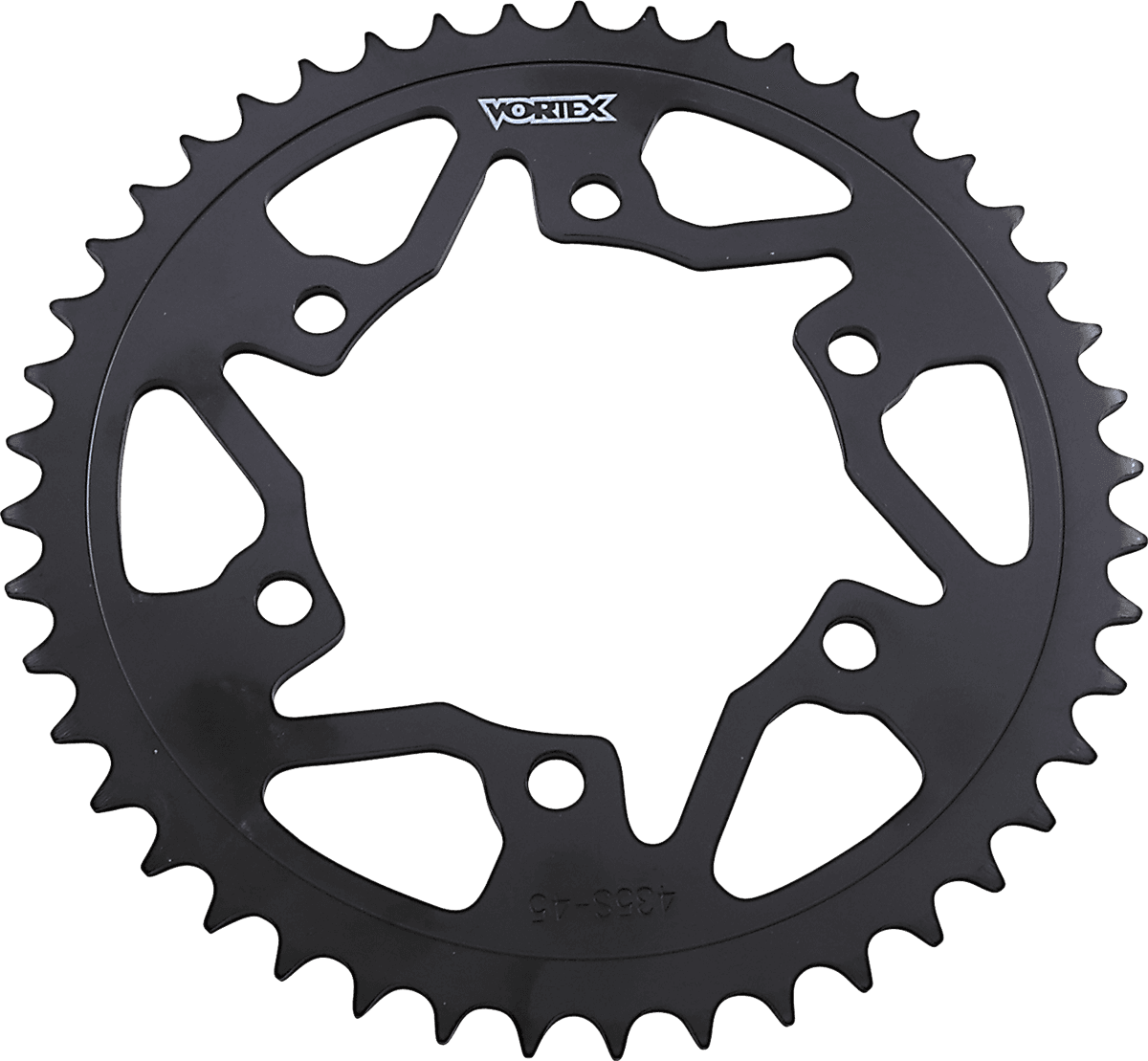VORTEX 1210-0538 Steel Rear Sprocket - 45 Tooth - Kawasaki/Suzuki/Yamaha