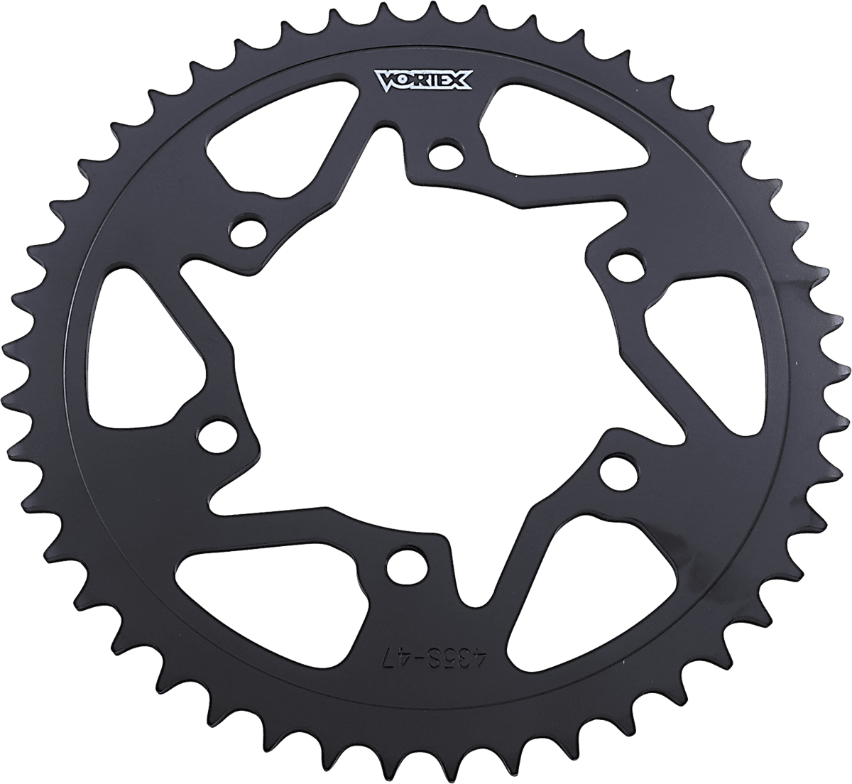 VORTEX 1210-0539 Steel Rear Sprocket - 47 Tooth - Kawasaki/Suzuki/Yamaha