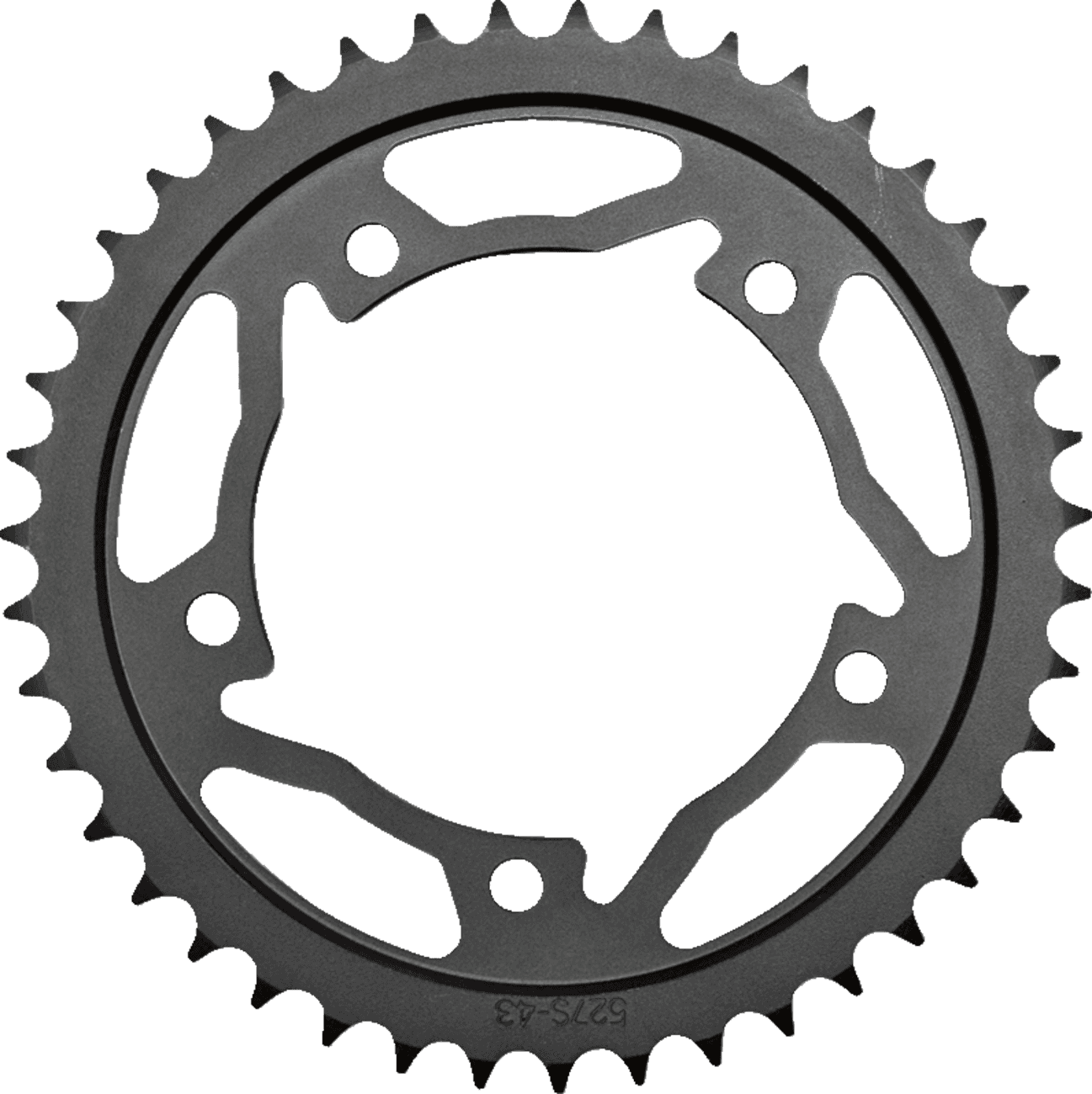VORTEX 1210-0543 Steel Rear Sprocket - 42 Tooth - Kawasaki/Suzuki/Yamaha