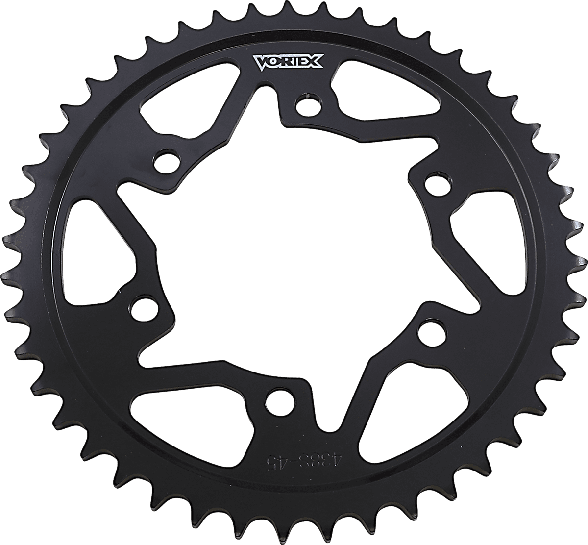 VORTEX 1210-0545 Steel Rear Sprocket - 45 Tooth - Kawasaki/Suzuki/Yamaha
