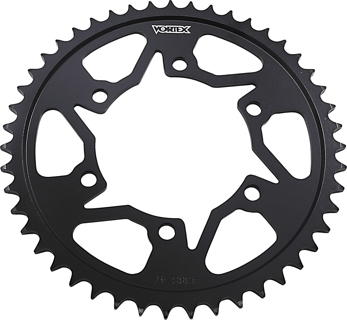 VORTEX 1210-0546 Steel Rear Sprocket - 47 Tooth - Kawasaki/Suzuki/Yamaha