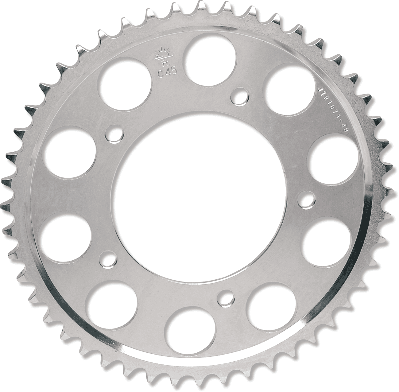 JT SPROCKETS 1210-0672 Sprocket - Rear - Honda - 35-Tooth