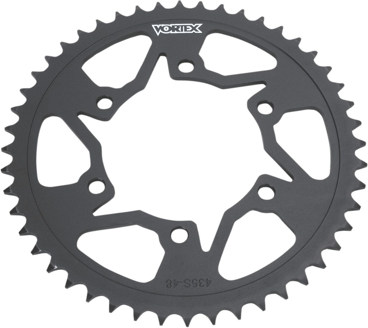 VORTEX 1210-0799 Steel Rear Sprocket - 48 Tooth - Kawasaki/Suzuki/Yamaha