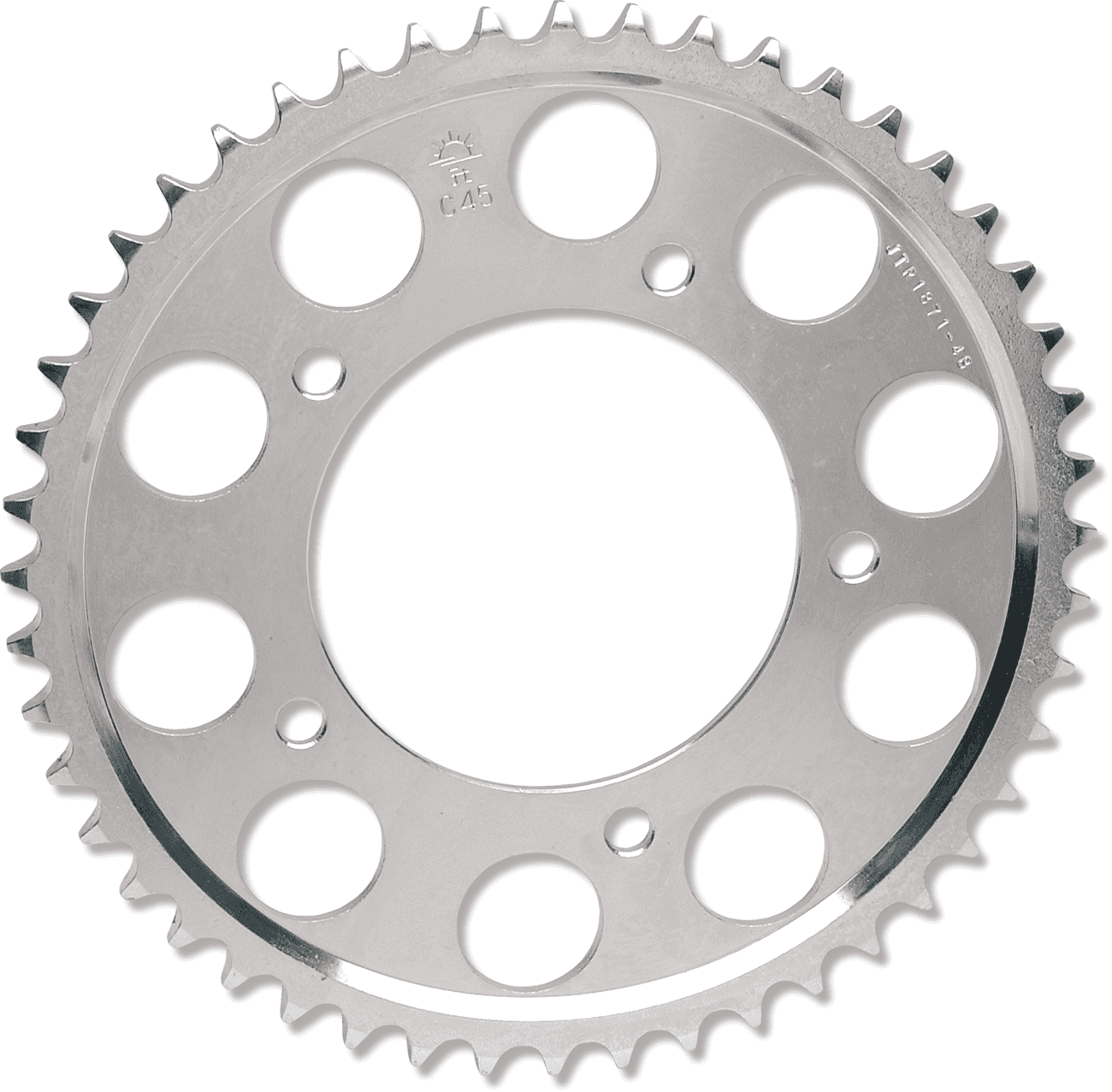JT SPROCKETS 1210-1076 Sprocket - Rear - Suzuki - 43-Tooth