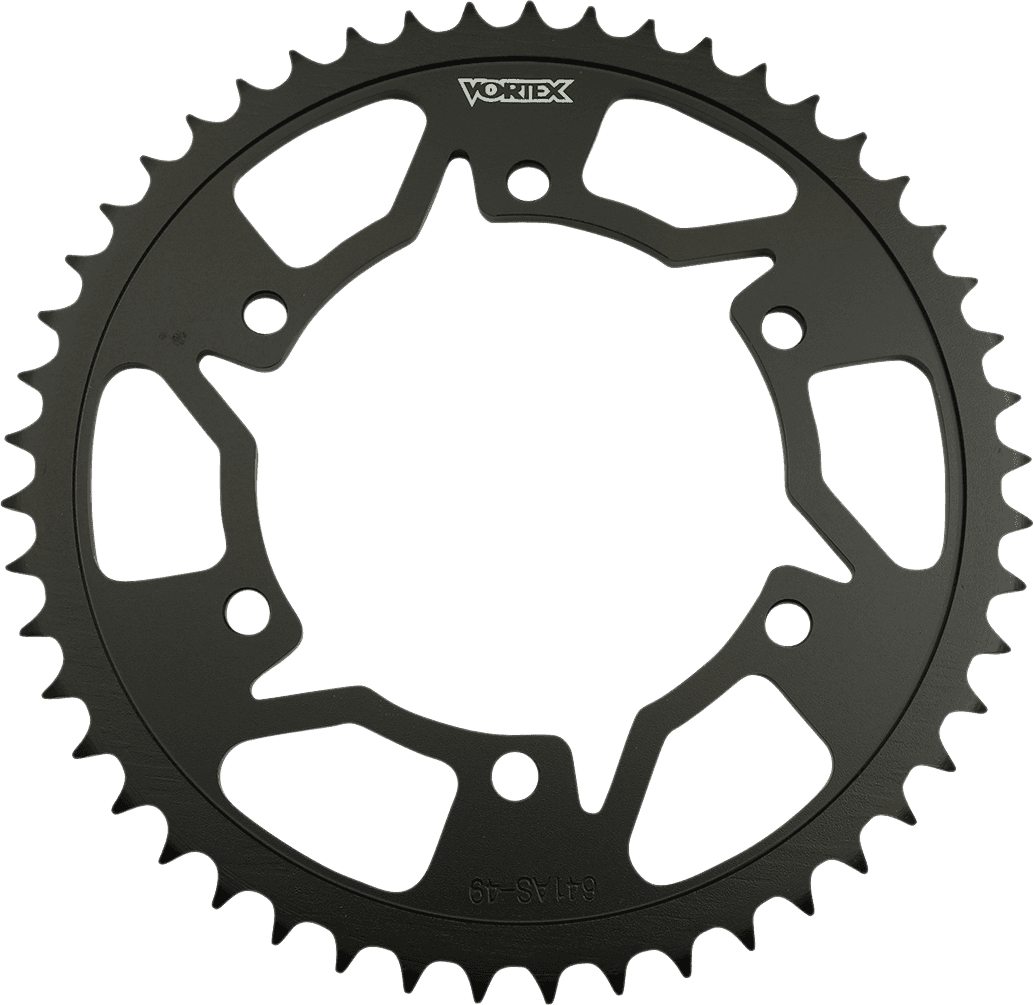 VORTEX 1210-1121 Steel Rear Sprocket - 49 Tooth - Yamaha