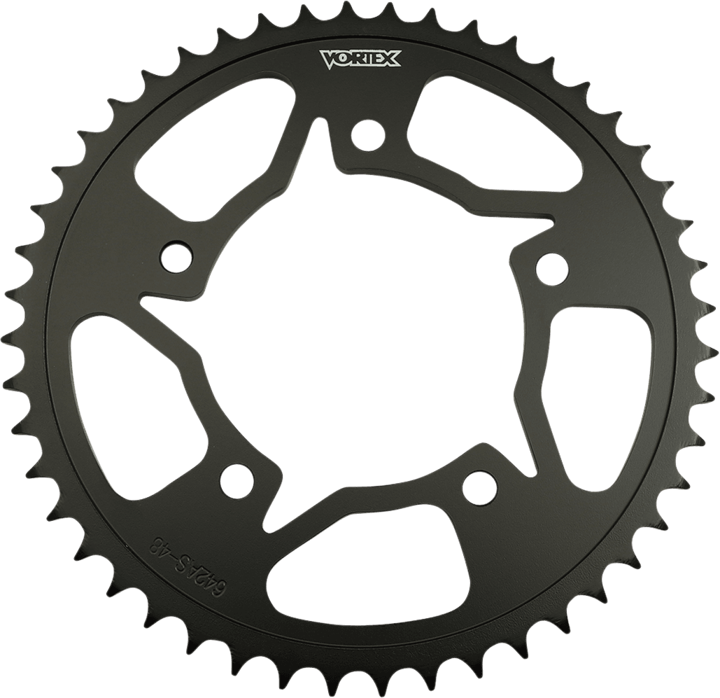 VORTEX 1210-1122 Steel Rear Sprocket - 48 Tooth - Yamaha