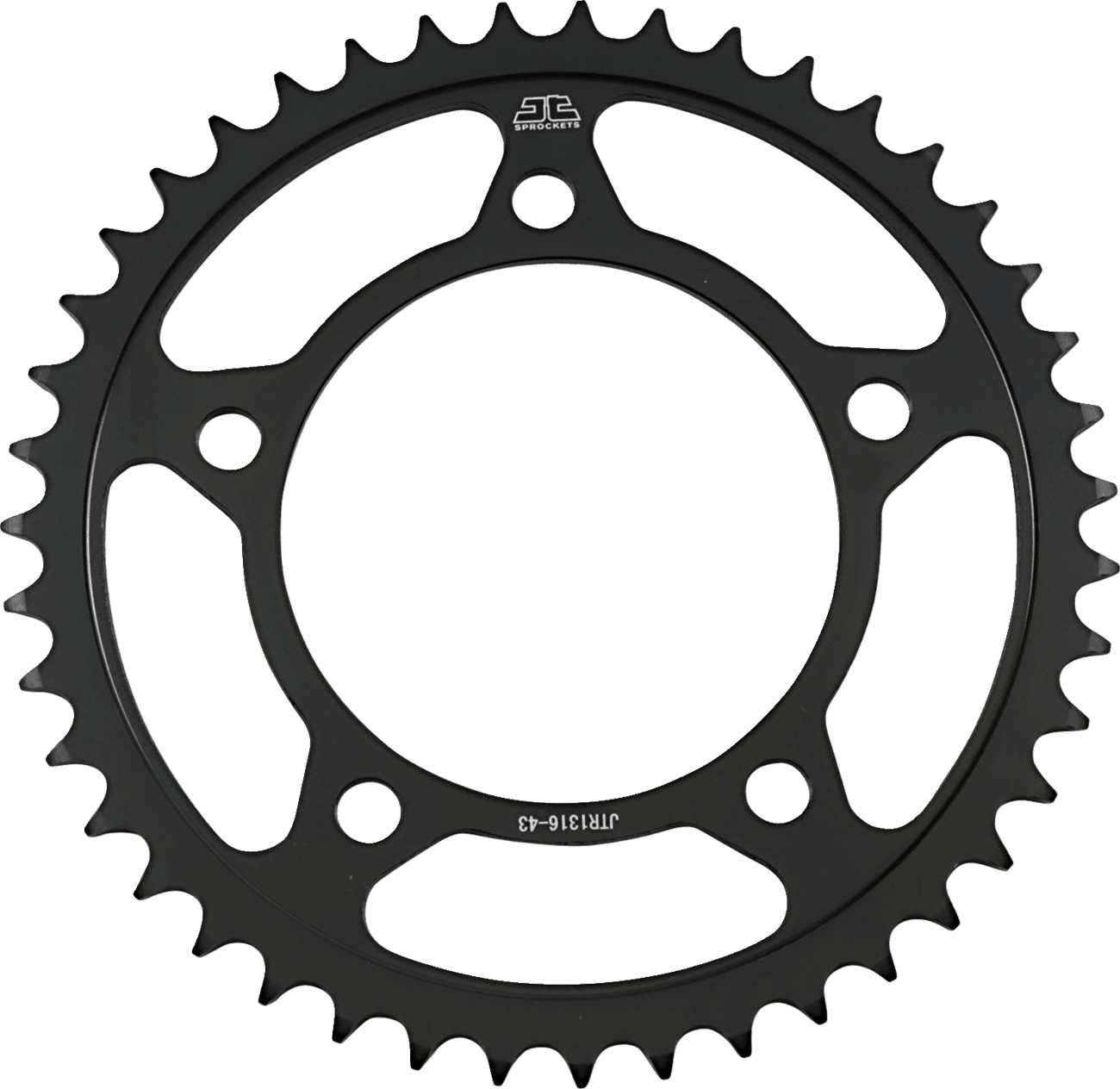 JT SPROCKETS 1210-2427 Rear Sprocket - 43-Tooth - Honda