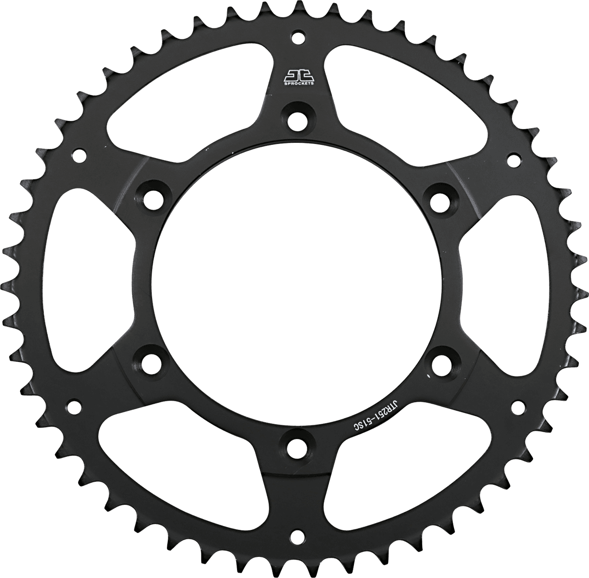 JT SPROCKETS 1210-2444 Rear Sprocket - 51-Tooth - Yamaha