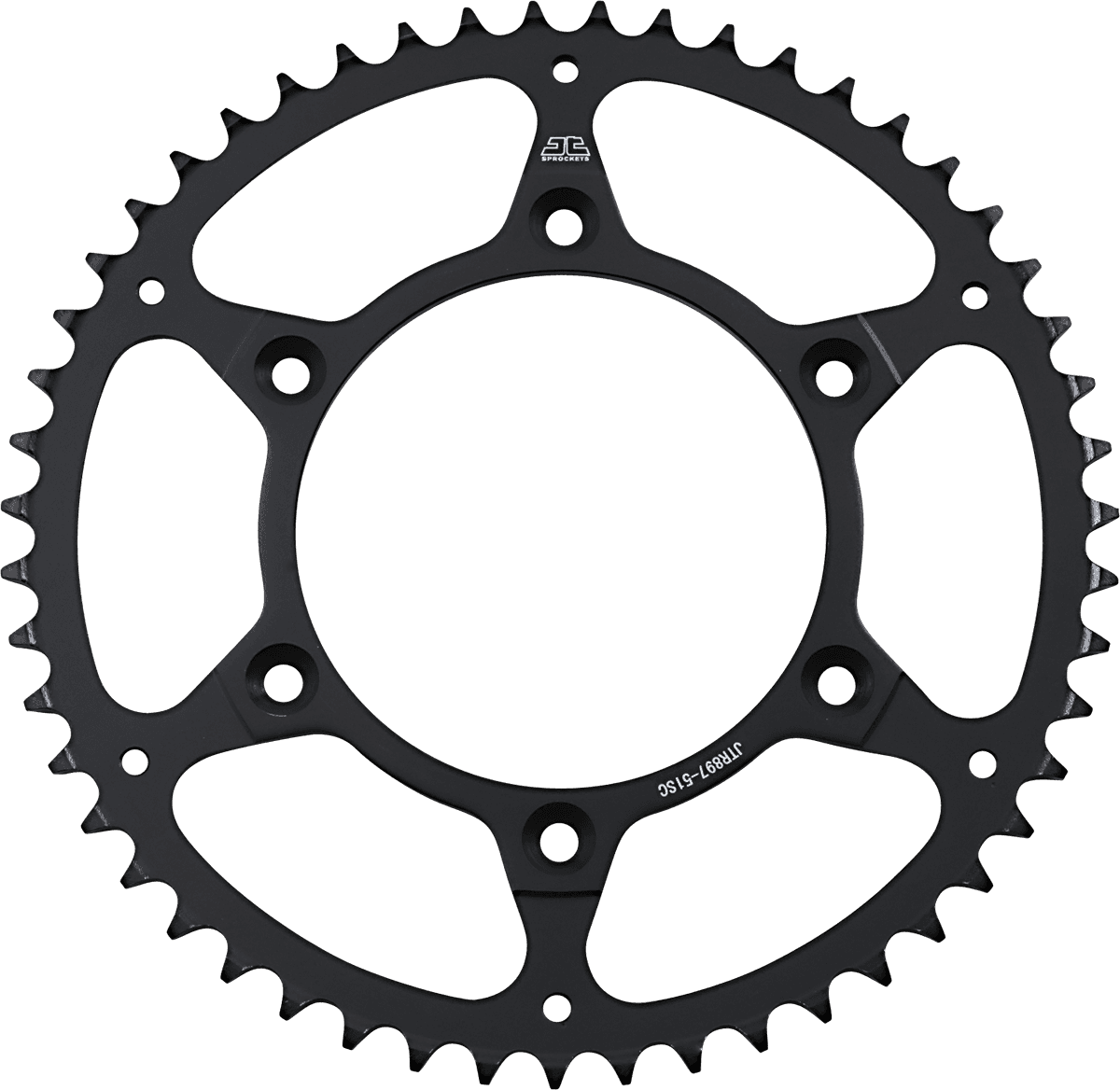 JT SPROCKETS 1210-2456 Rear Sprocket - 51 Tooth - Gas Gas/Husqvarna/Husaberg/KTM