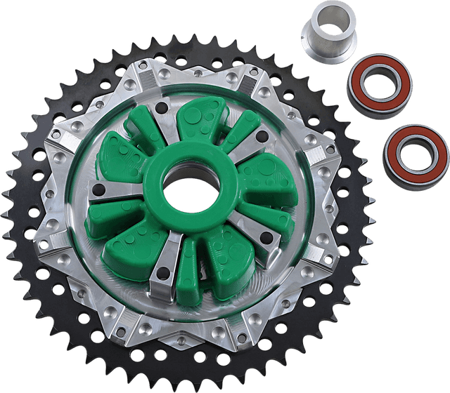 ALLOY ART 1210-2507 Cush Drive Sprocket - Black - 53 Tooth