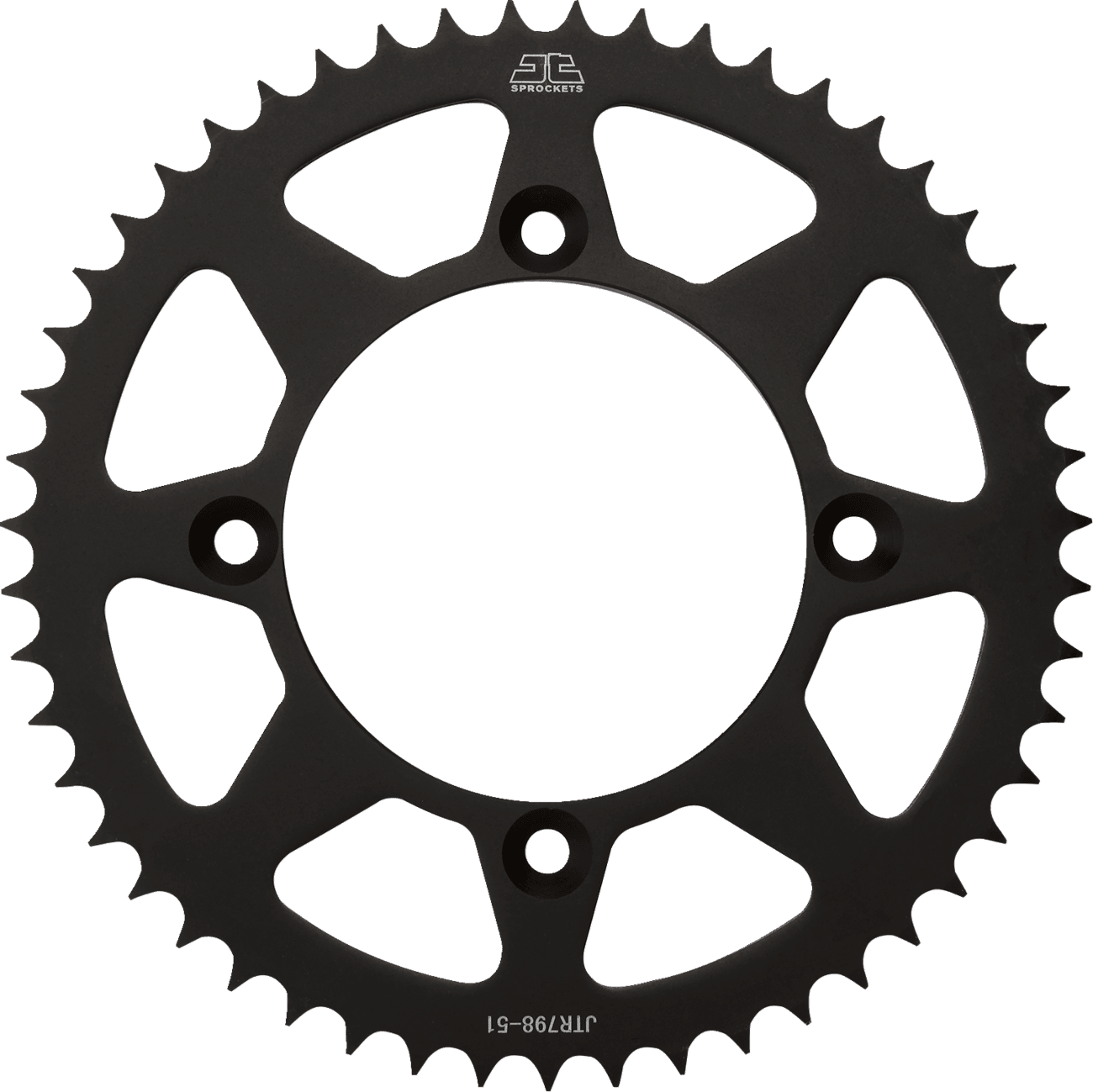 JT SPROCKETS 1210-2761 Rear Sprocket - 51 Tooth - Yamaha