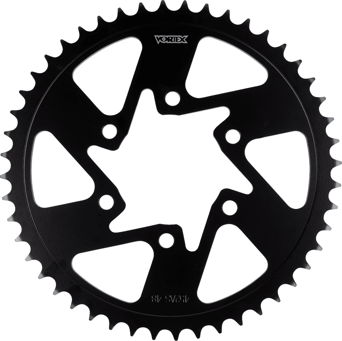 VORTEX 1210-2786 Rear Sprocket - 48 Tooth - Black - Ninja ZX-4RR