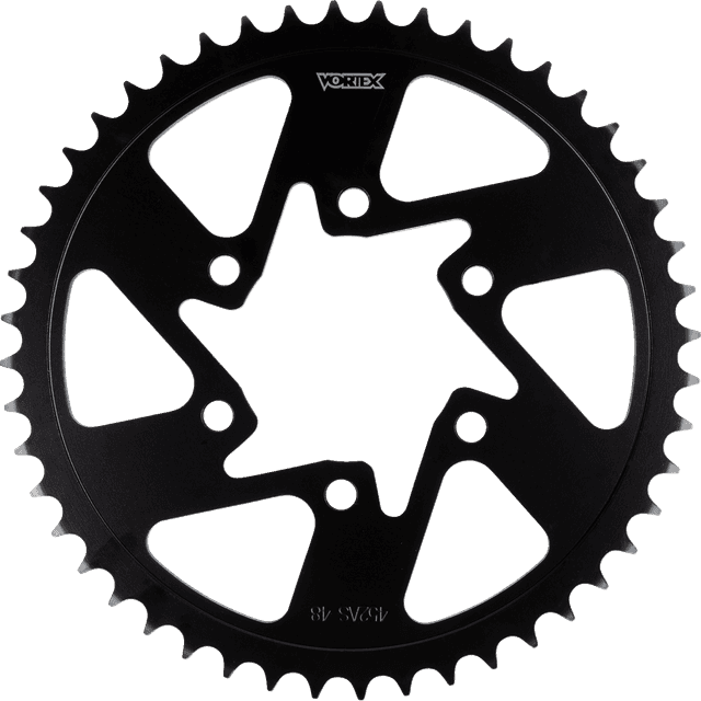 VORTEX 1210-2786 Rear Sprocket - 48 Tooth - Black - Ninja ZX-4RR