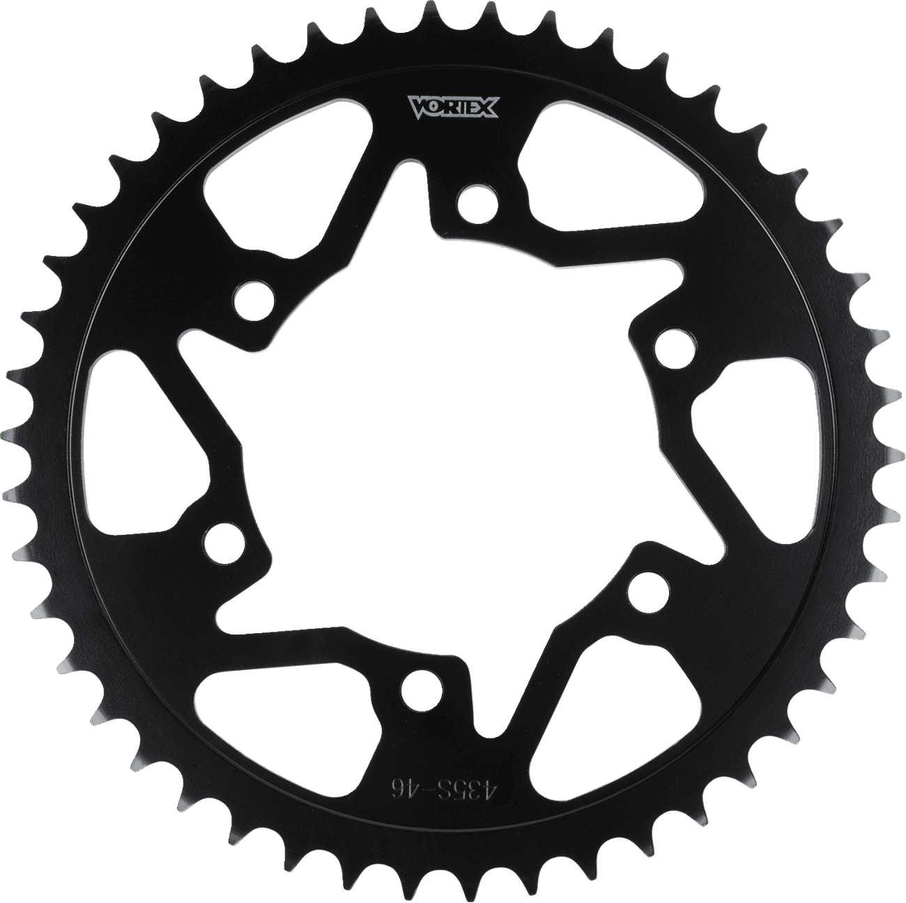 VORTEX 1210-2788 Rear Sprocket - 46 Tooth - Black - Yamaha