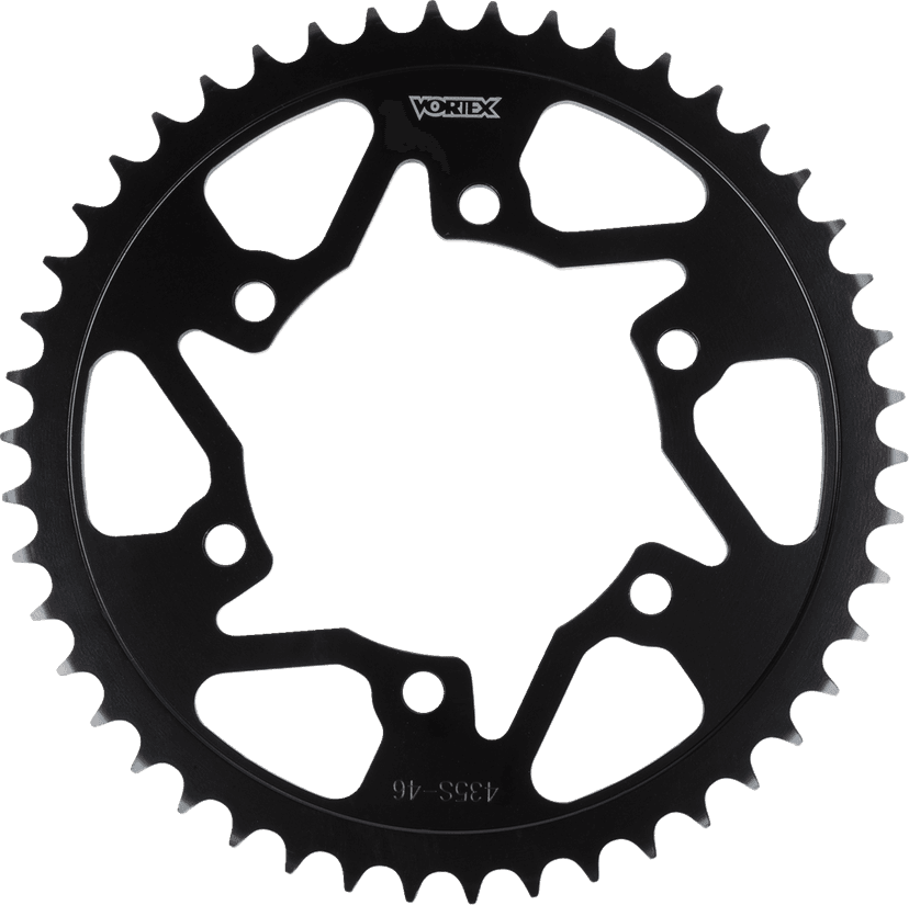 VORTEX 1210-2788 Rear Sprocket - 46 Tooth - Black - Yamaha