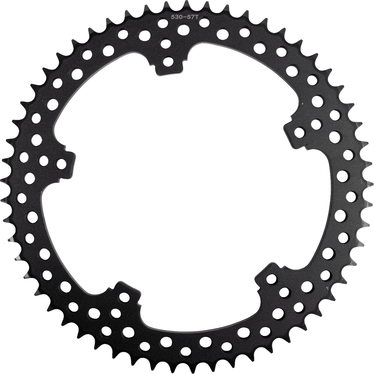 ARLEN NESS 1210-2804 Rear Sprocket - Jagged - 57 Tooth - Black - FLT/FLH