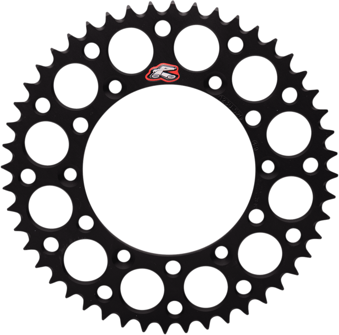 RENTHAL 1211-0020 Rear Sprocket - Aluminum - 48 Tooth - Black - Suzuki