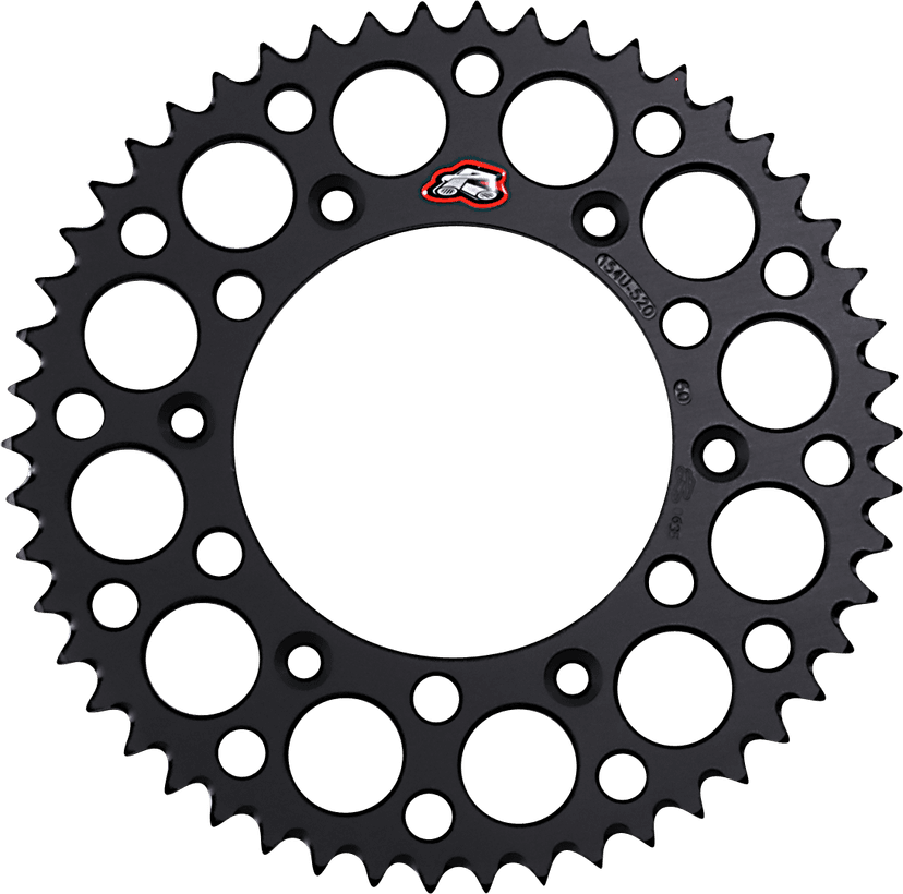 RENTHAL 1211-0032 Rear Sprocket - Aluminum - 50 Tooth - Black - Honda